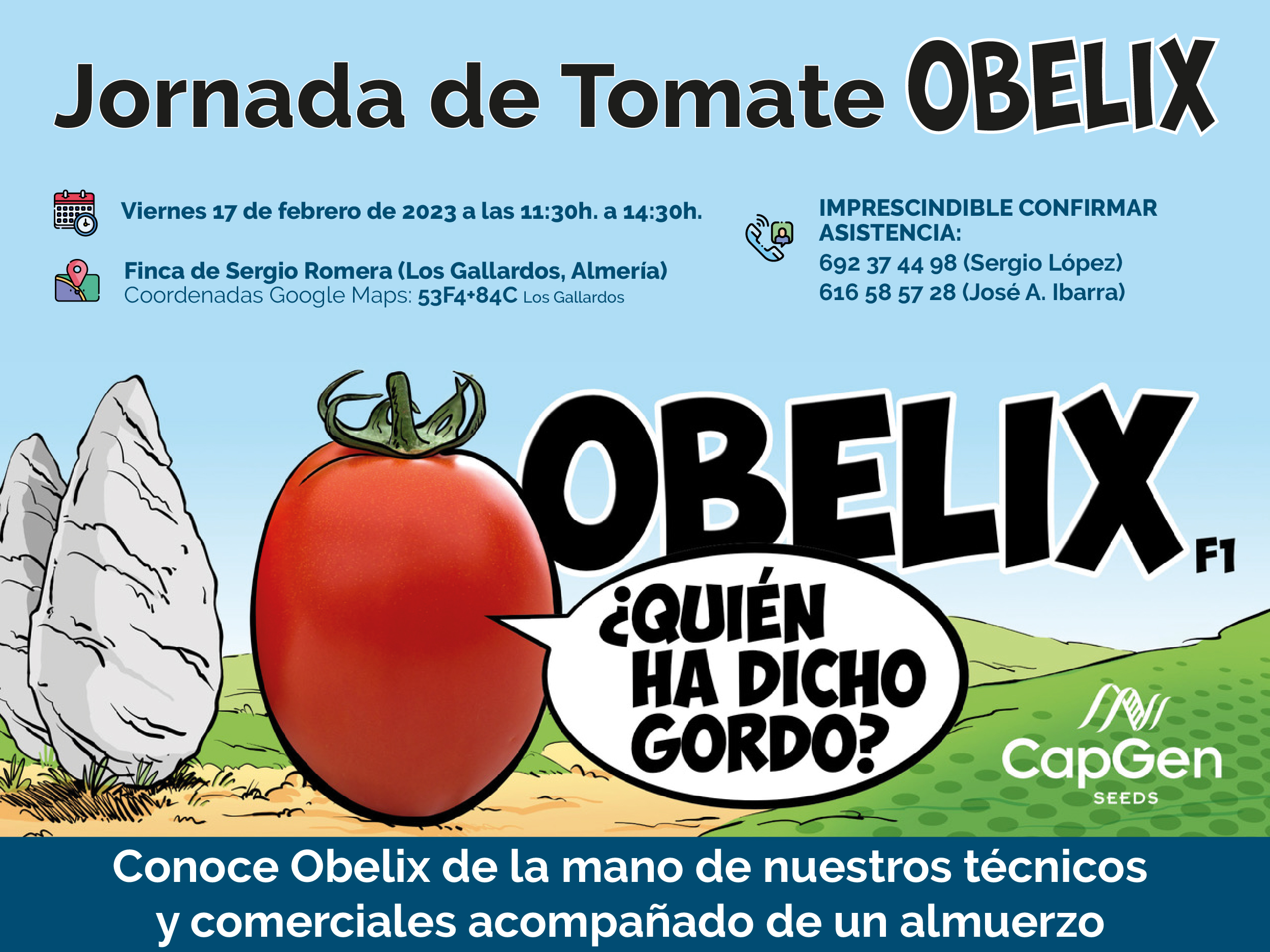 Capgen seeds jornadas obelix vera (banner)