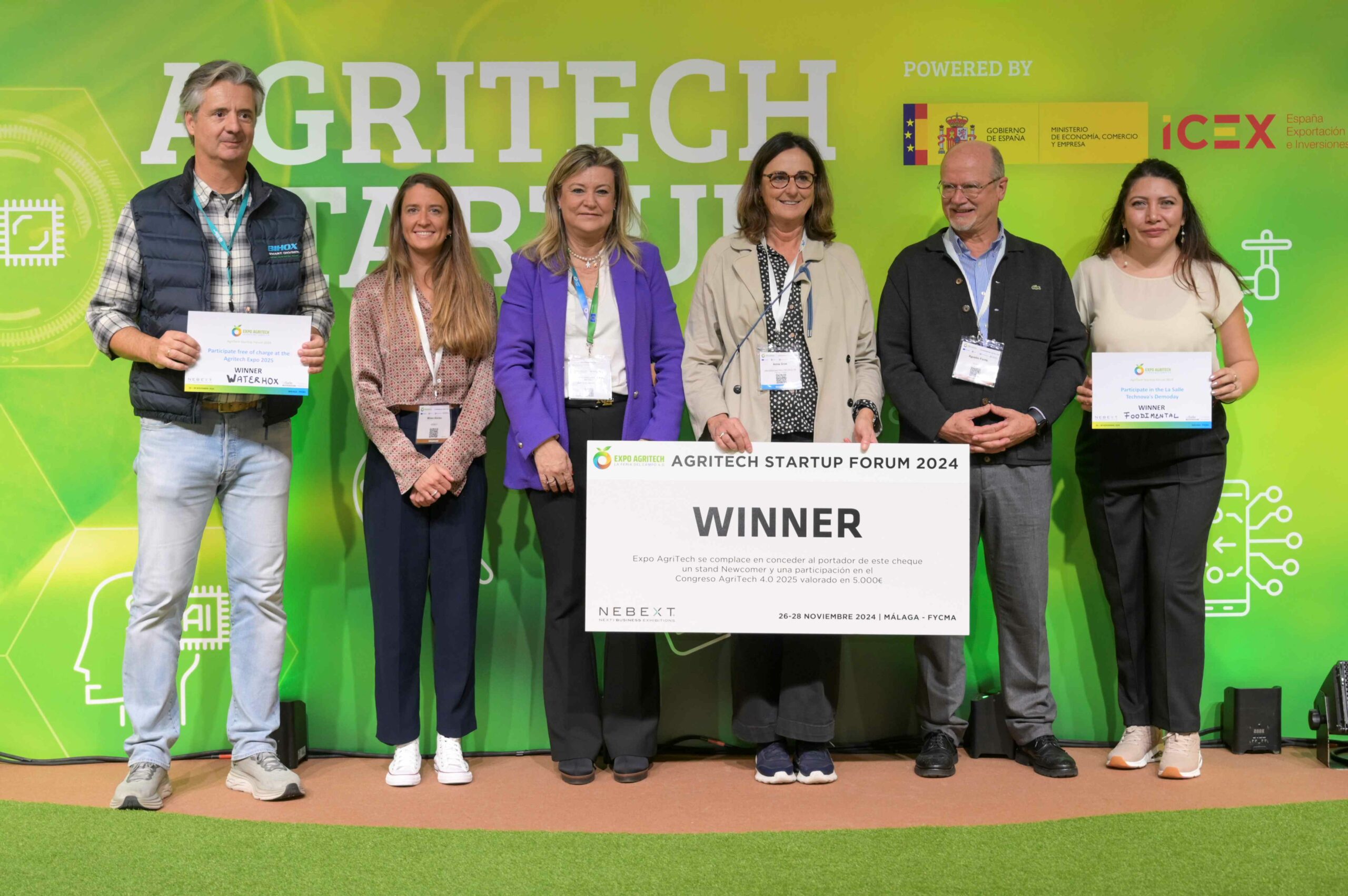 Los ganadores del AgriTech Startup Forum